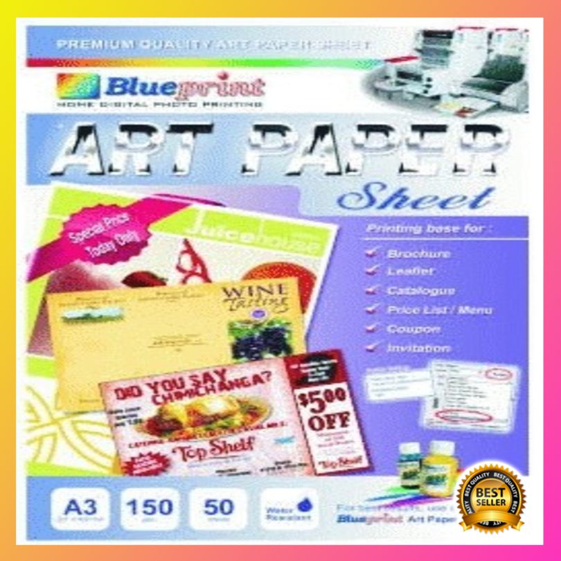 

Diskon Blueprint AP-A3150 - Art Paper Sheet A3