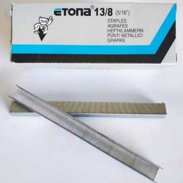 

Isi Staples tembak Etona 13/8 mm