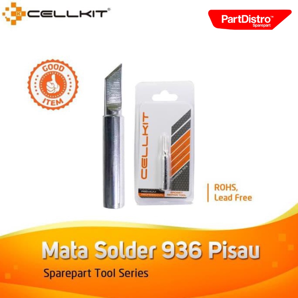 MATA SOLDER CELLKIT 936 MODEL PISAU/MIRING (ROHS, LEAD FREE)