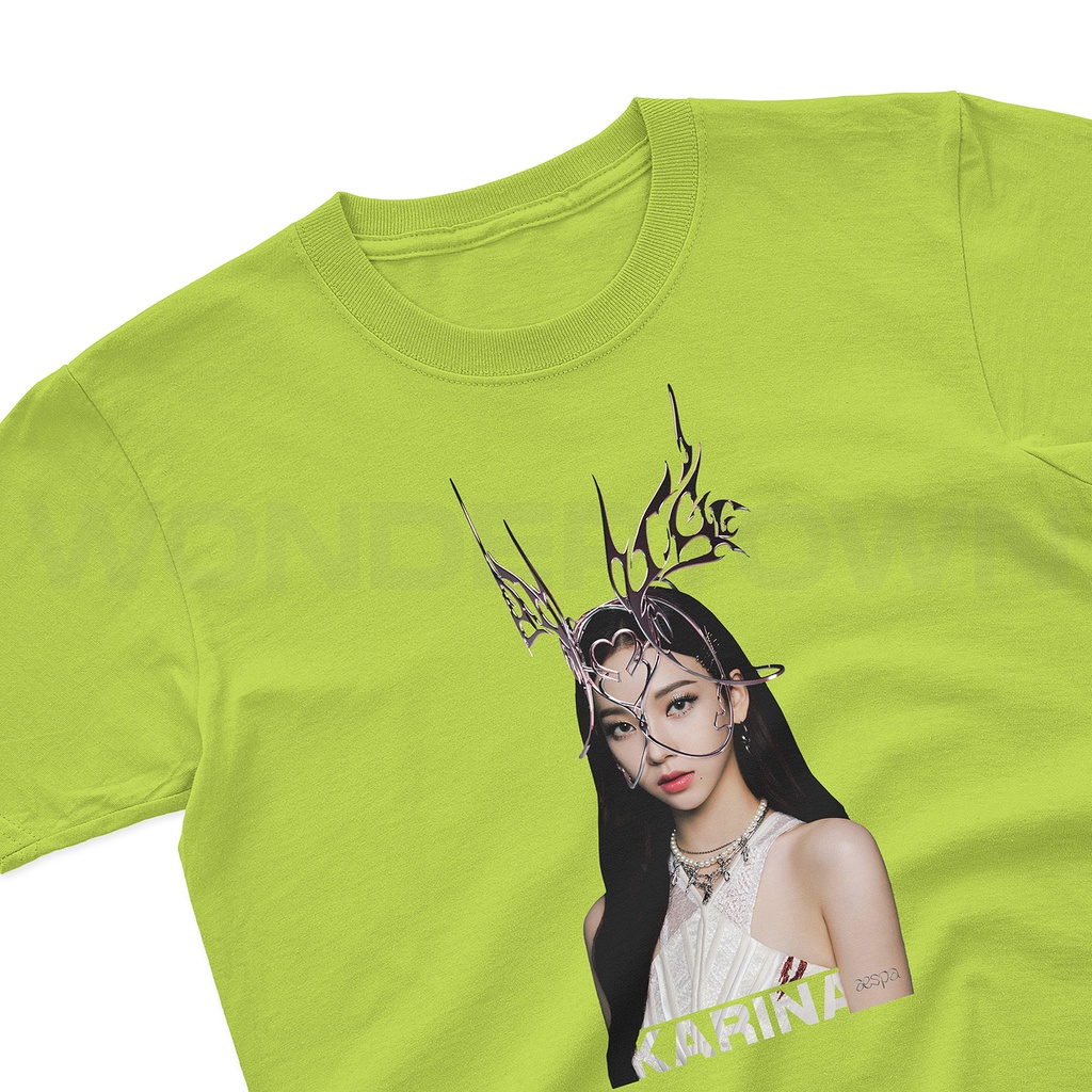 Kaos T-Shirt Kpop AESPA Karina Savage - wts 015