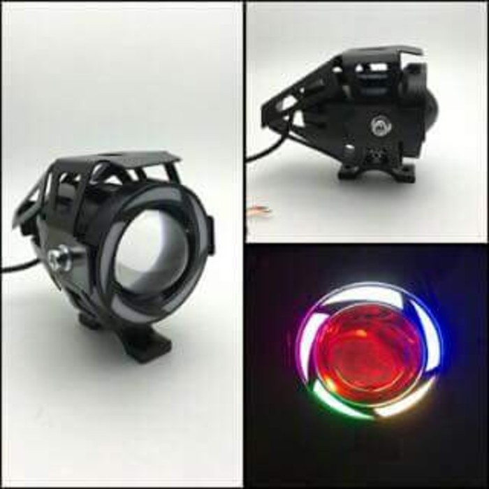 *COD* Lampu tembak LED Cree U7 Transformer lensa 4D Cahaya Lebar