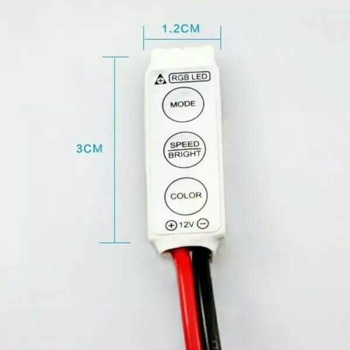 Module Controller Led Strip Rgb 5050 dan 3528 Modul Mode Speed Colour