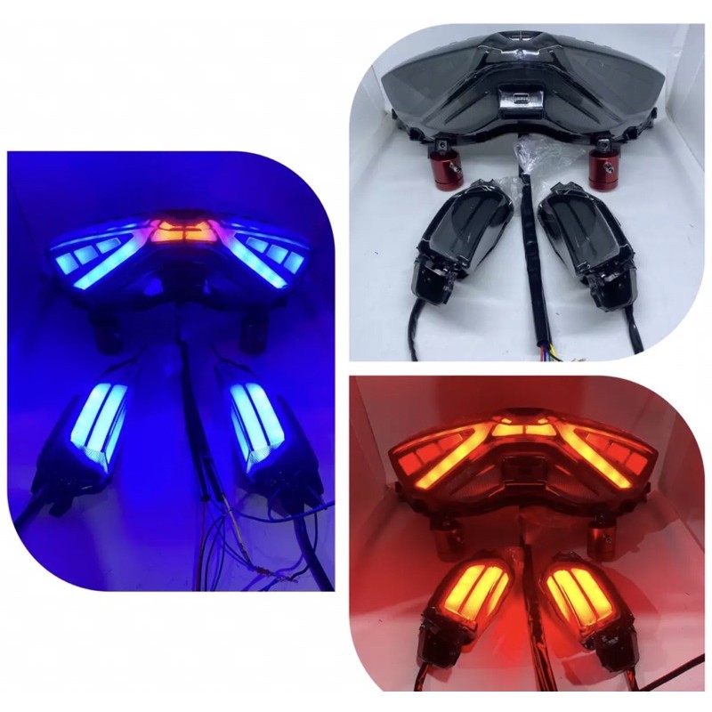 nmax new stop lamp plus sen depan satu set sein nmax 2020 2021 lampu stop plus sen set 2 item