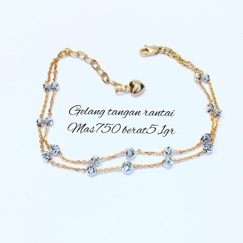 gelang rantai emas