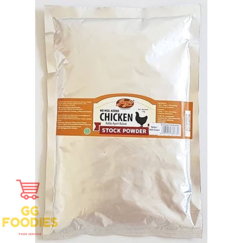 

Jays Chicken Stock / Kaldu Ayam Bubuk 500 GR TANPA MSG dan HALAL