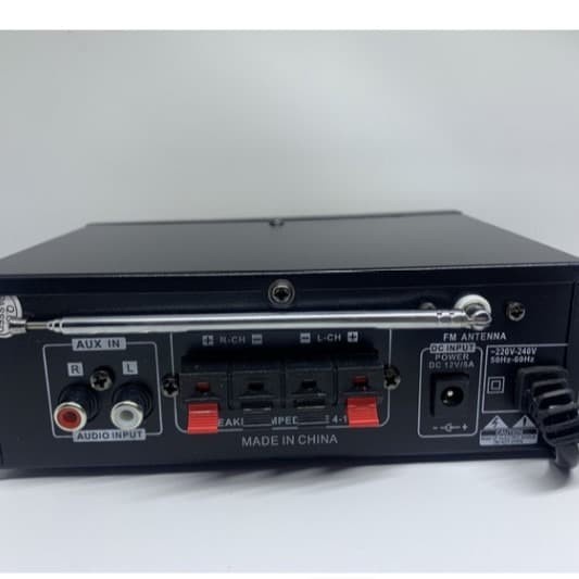 COD Ampli Bluetooth Fleco BT-858B / Power Amplifier Karaoke Fleco BT-858B AC DC Bluetooth USB FM SD Mp3