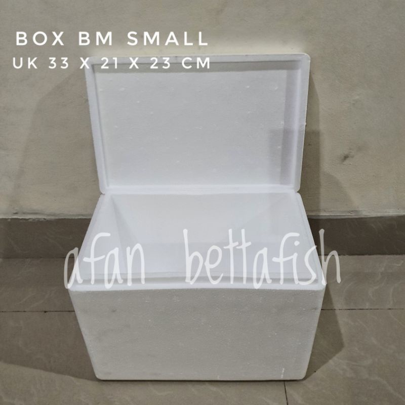 Styrofoam Box BM Small /Sterefoam Box BM ukuran 33 x 21 x 23 cm /Styrofoam Packing