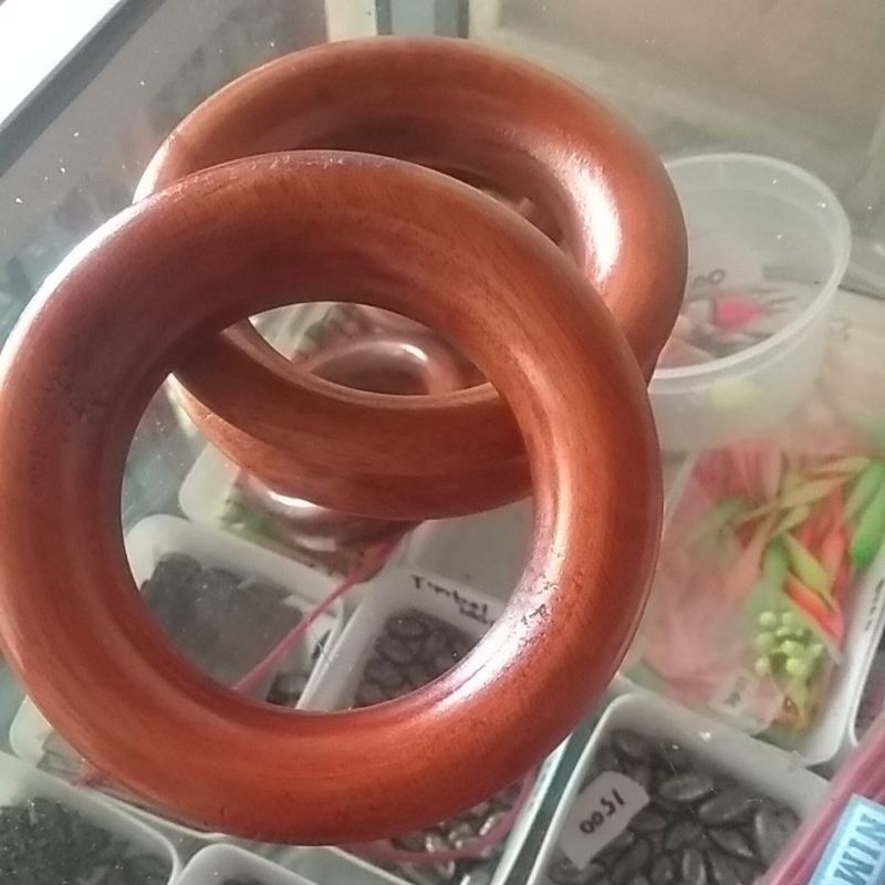 golak kayu glowing untuk pancingan