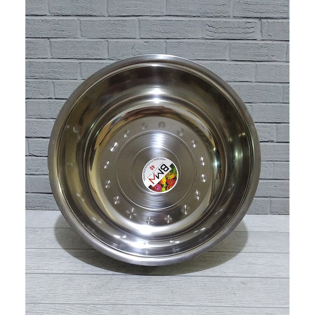 BASKOM STAINLESS 40 CM  2  PCS