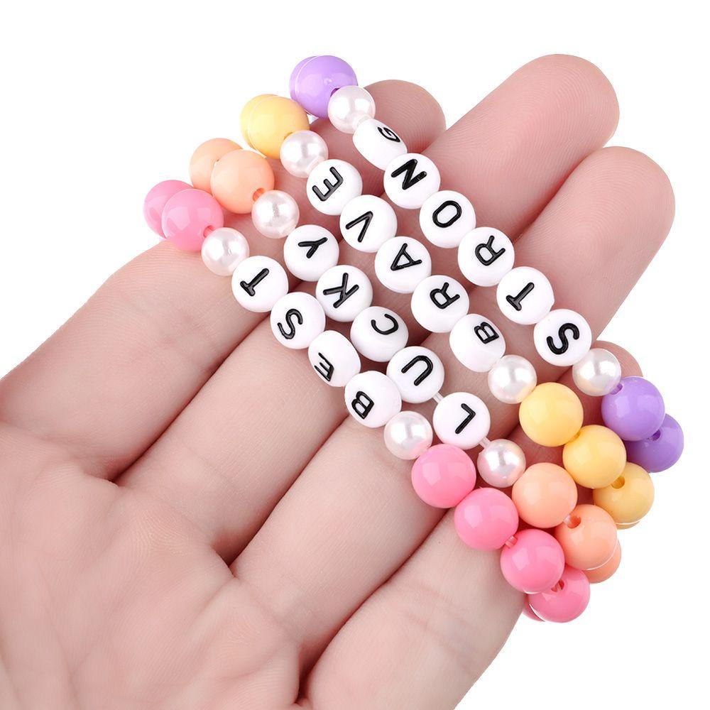 Preva Bead Gelang Princess Perhiasan Anak Perempuan Plastik/resin