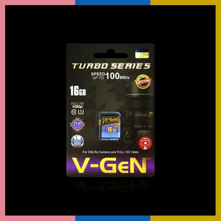 Vgen Sd Card 16 Gb Turbo Memory Card Vgen