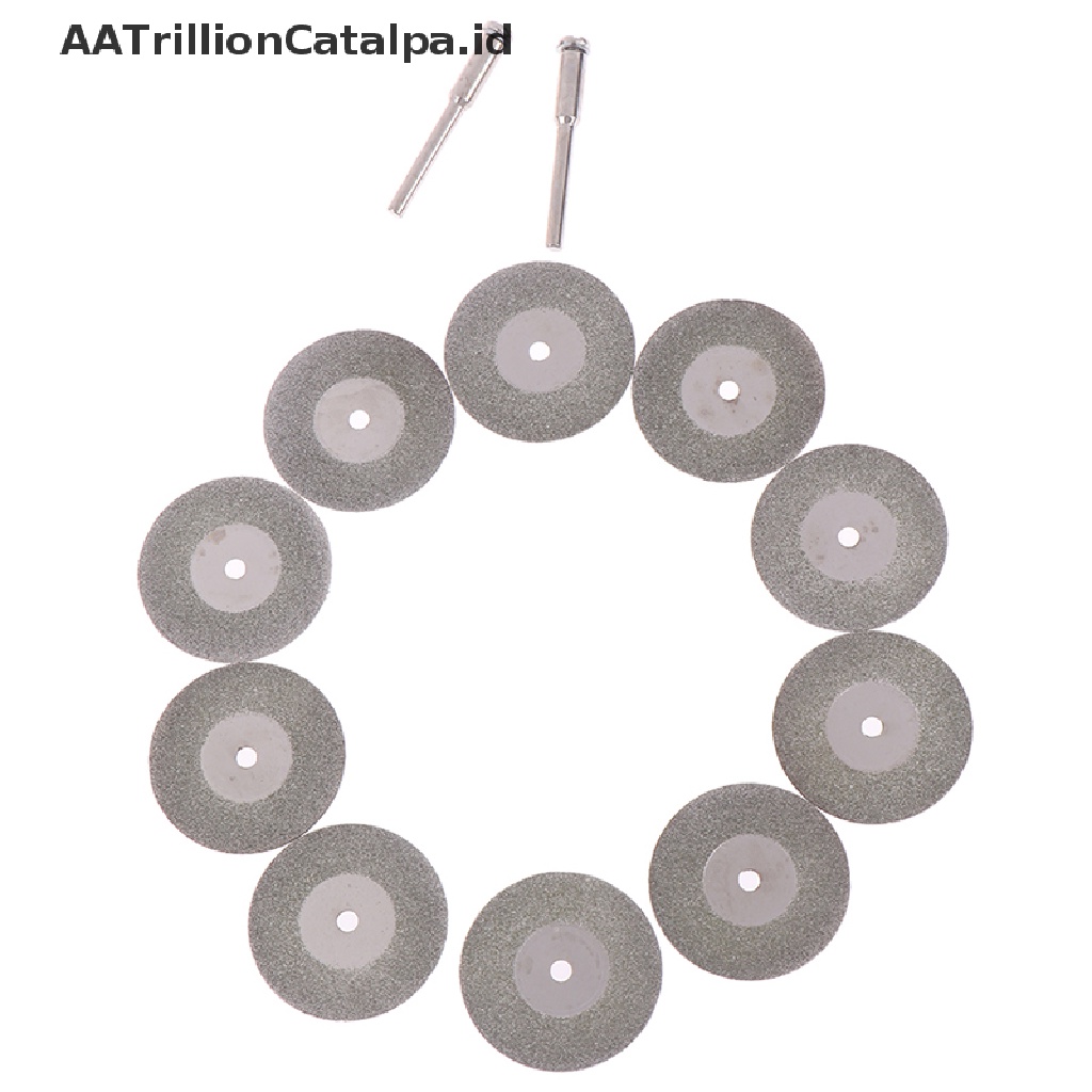(AATrillionCatalpa) Mata Gergaji Potong Berlian Mini 30mm 22mm Untuk Bor Rotary Tool