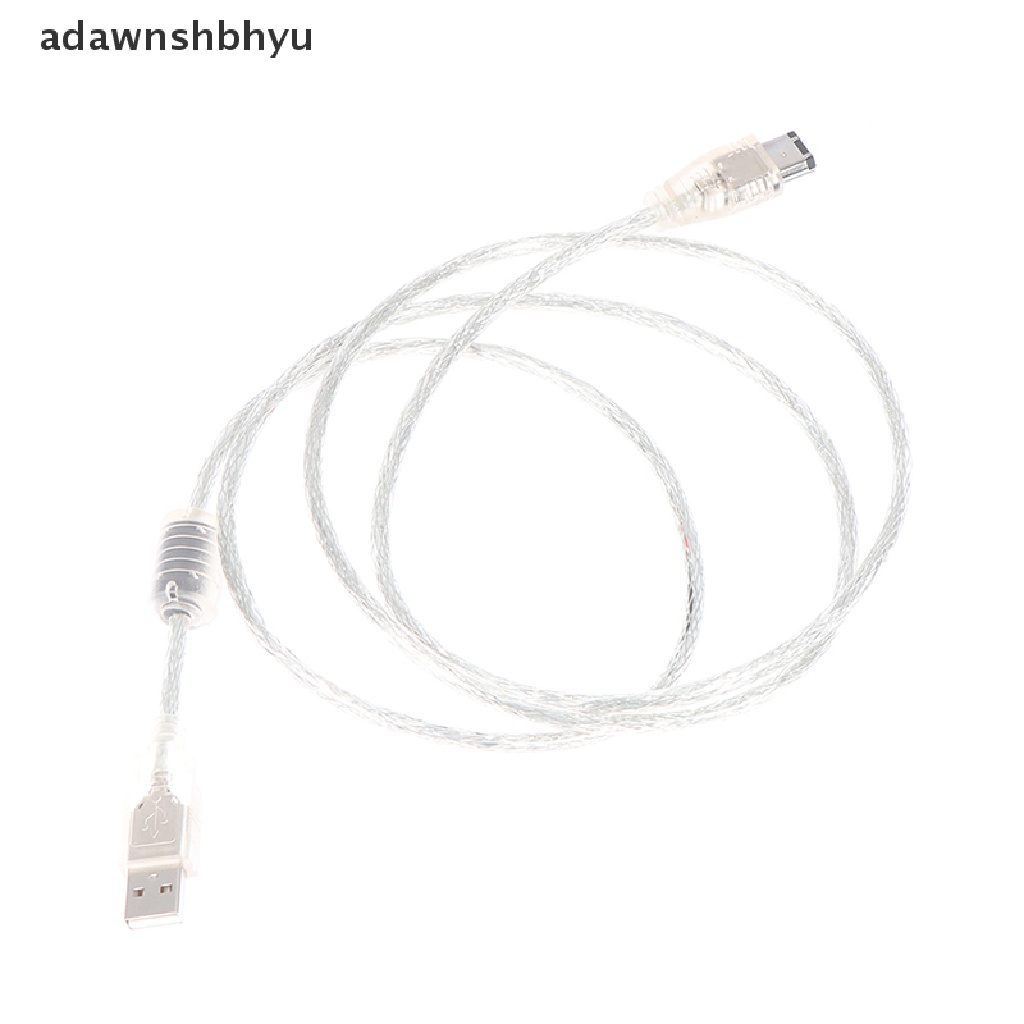 Kabel Convertor Adapter Kabel Kabel adawnshbhyu 1x Firewire Ieee13946 6pin Male To USB 2.0 Male