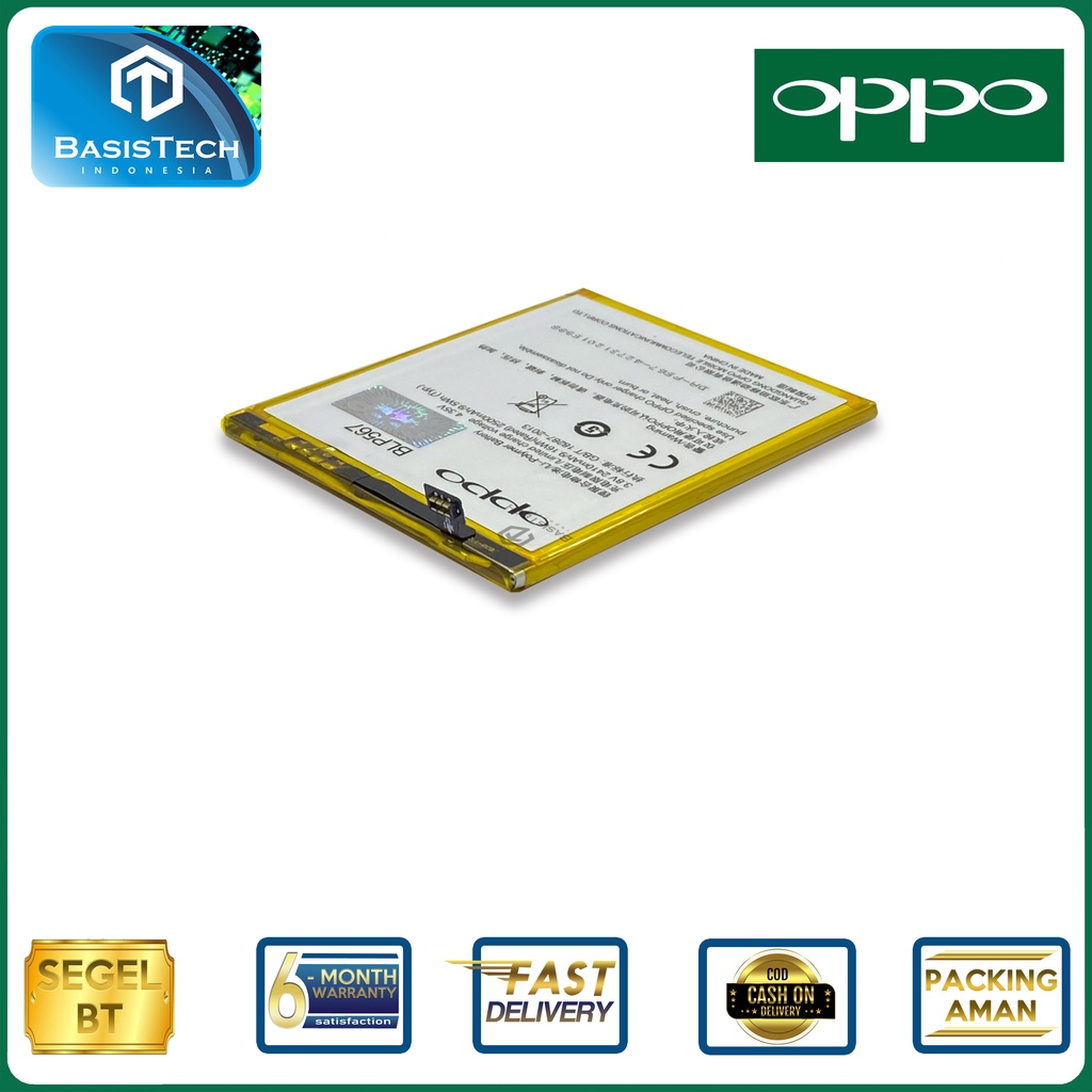 BATERAI OPPO R1 R829 R829T R1L R8006 - R1K R1S R8007 - BLP567 - ORI99