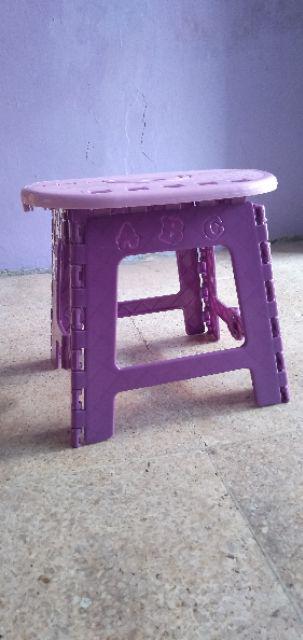 Bangku Lipat Lucu Golden Sunkist / Kursi Lipat Golden Sunkist