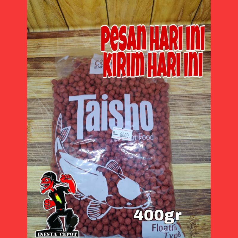 

taisho 400g pakan ikan koi pelet ikan