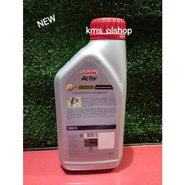 Oli Castrol Active 2T Low Smoke Oli Samping 700 ml