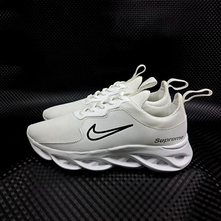 SEPATU SNEAKERS NIKE ZOOM SUPREME AIRMAX PRIA WANITA FUL WHITE