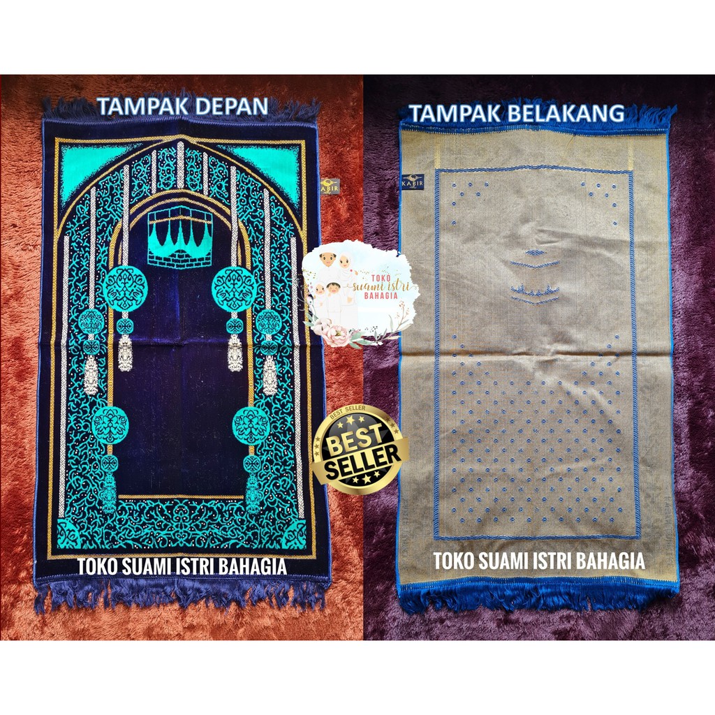 Sajadah Kabir Premium Grade A 70 x 110 Cm Dewasa Tebal Turki Premium