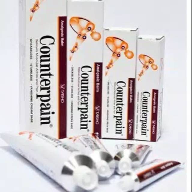 Counterpain Gel Original &amp; Cool Gel 5GR/15GR/30GR/60GR/120GR ORIGINAL-BPOM