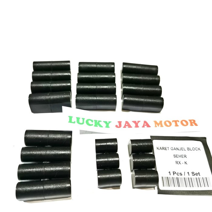 Karet damper peredam blok seher boring ganjel absorber rx king rxk set-2