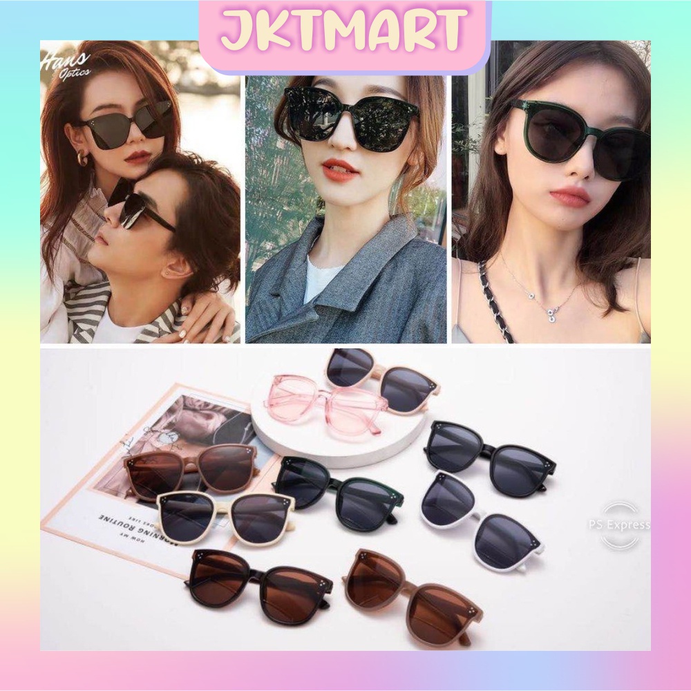 TERBARU Kaca mata wanita pria korea style optik  fashion sunglasses titik 3