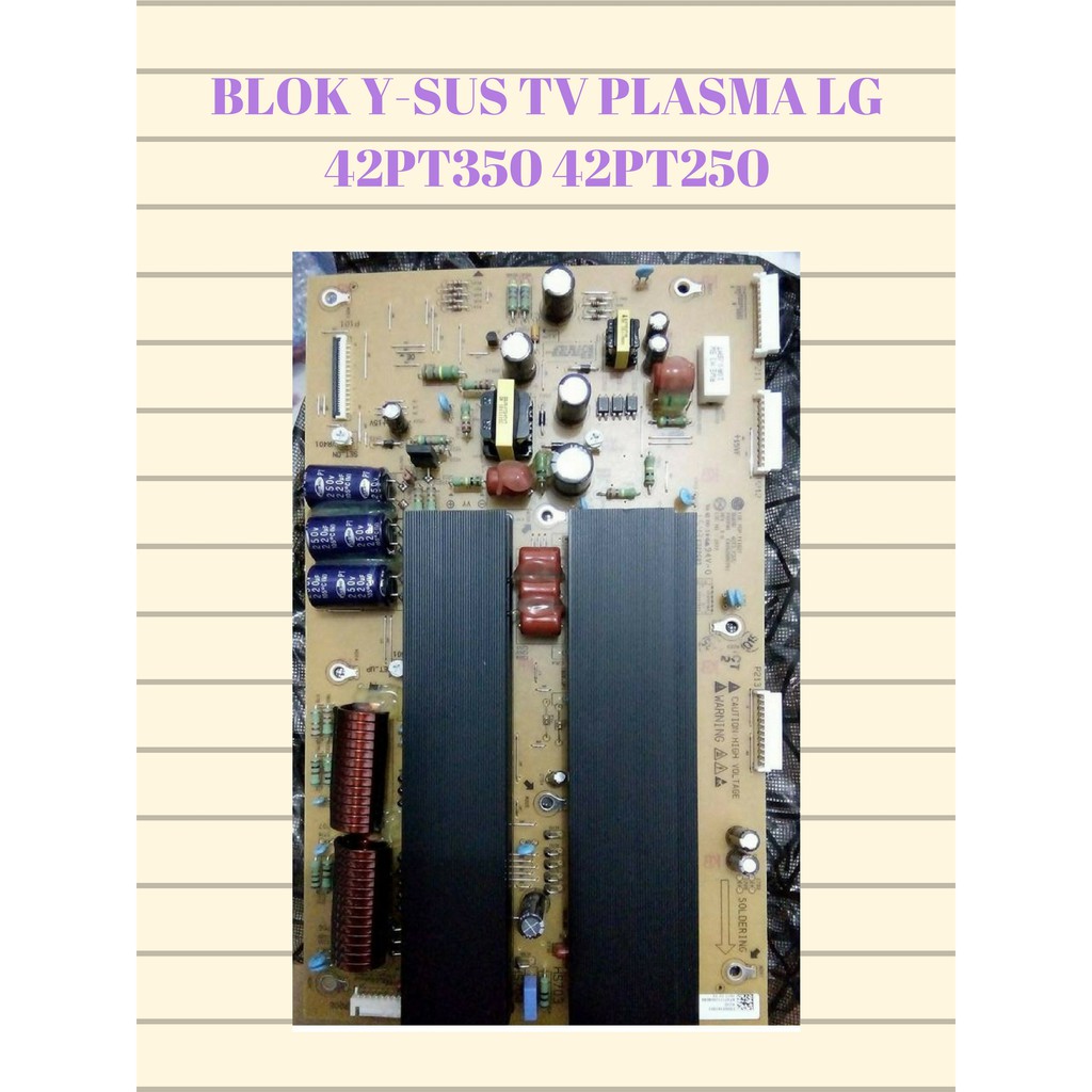 Jual BLOK Y-SUS TV PLASMA LG SERI 42PT350 / 42PT250 PART CODE ...