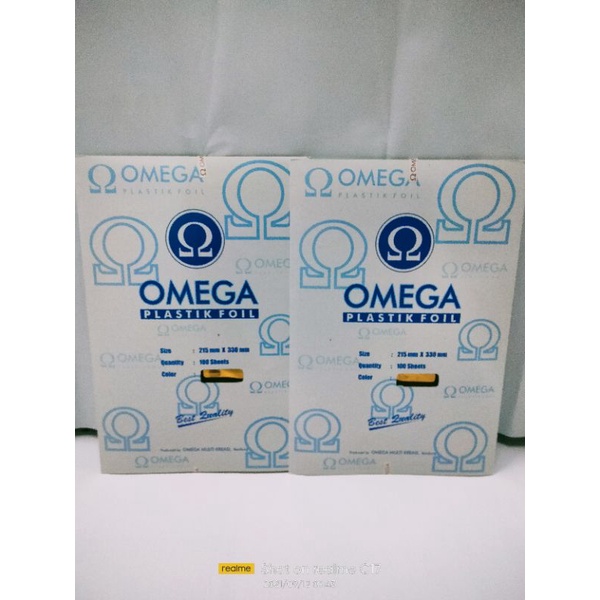 

ABmart Foil emas omega San foil best quality plastik foil Omega plastik foil emas kertas foil omega