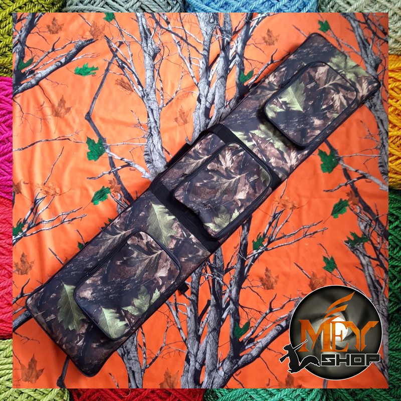 Tas Senapan Angin Kotak Busa Tebal Camo Murah