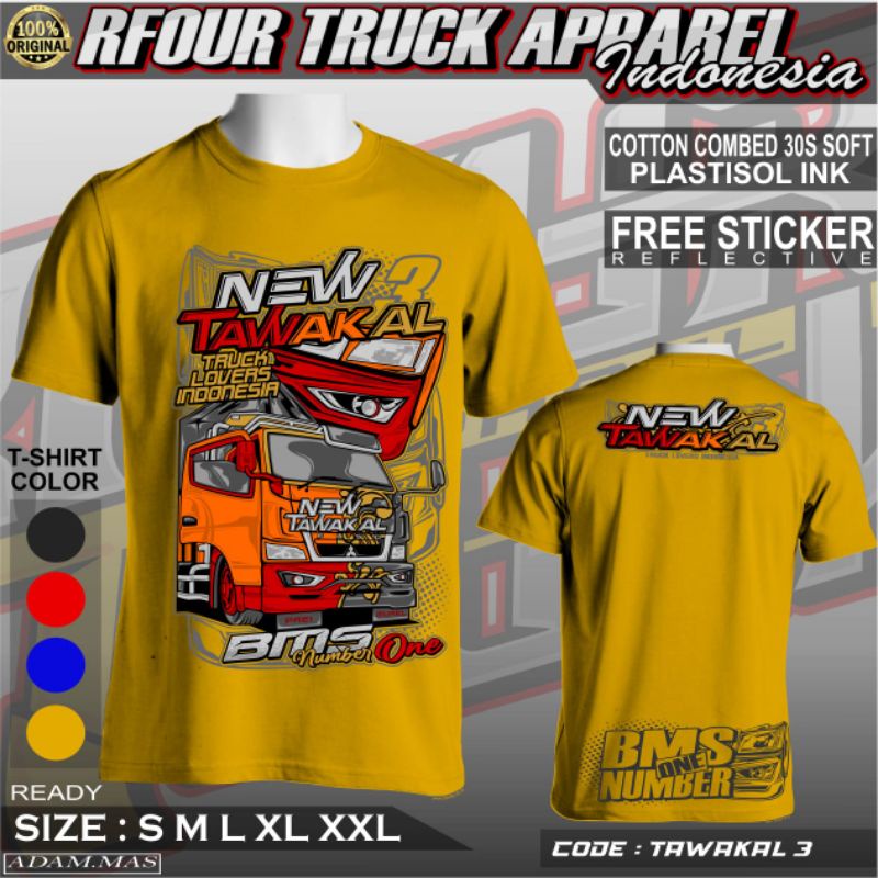 Kaos Truck Mania // Kaos Truck Wonogiri // Kaos Truk Anti Gosip // Kaos Truk Tawakal // Rfour Truck