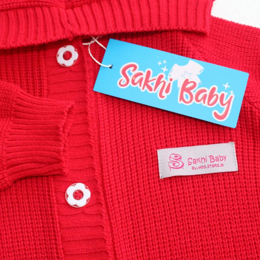 Sakhi Baby Jaket Rajut Anak Bayi Model Hoodie