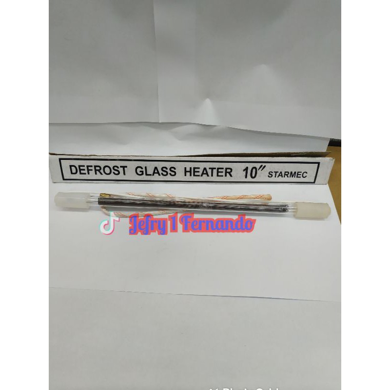 HEATER KACA 10IN 10&quot; 25cm PEMANAS DEFROST GLASS HEATER HETER KULKAS