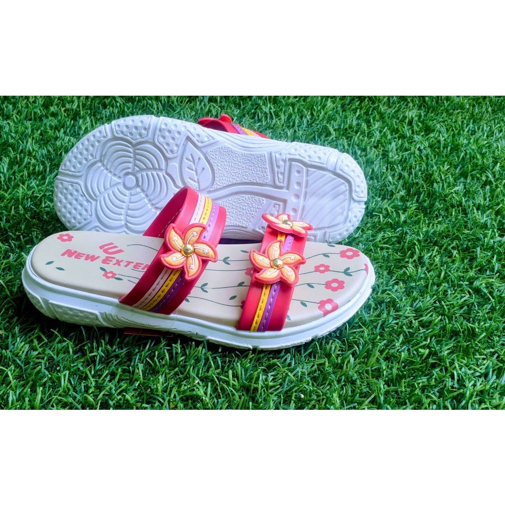Andien Galerry Sandal Anak Perempuan Murah Teplek Fashion Sandal Teplek Anak Perempuan Sandal Tali Jepit Anak Sendal Slop Selop Flat Flatshoes Teplek Hak Datar Santai Pesta Kasual Casual Cantik Fashion Wanita
