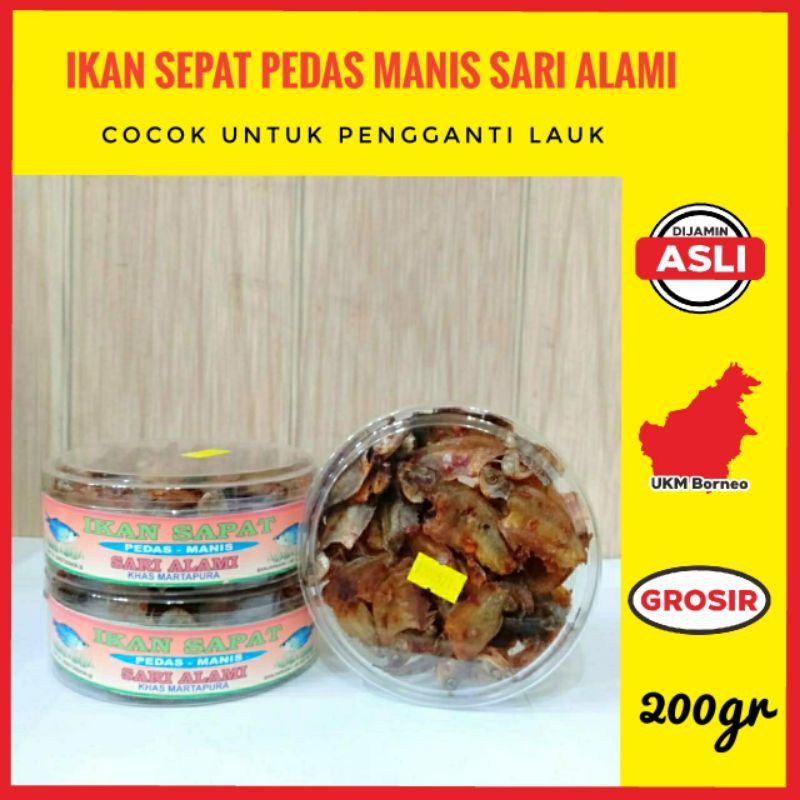 

Ikan Sepat Pedas Manis Sari Alami Oleh Oleh Banjarmasin Kalimantan