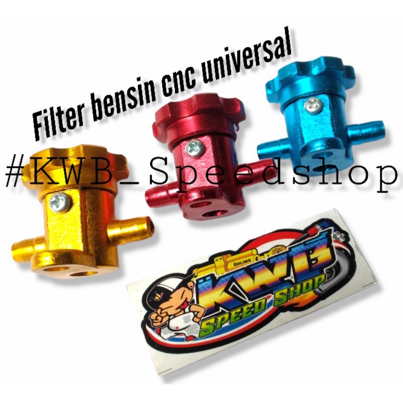 Filter bensin cnc almunium universal