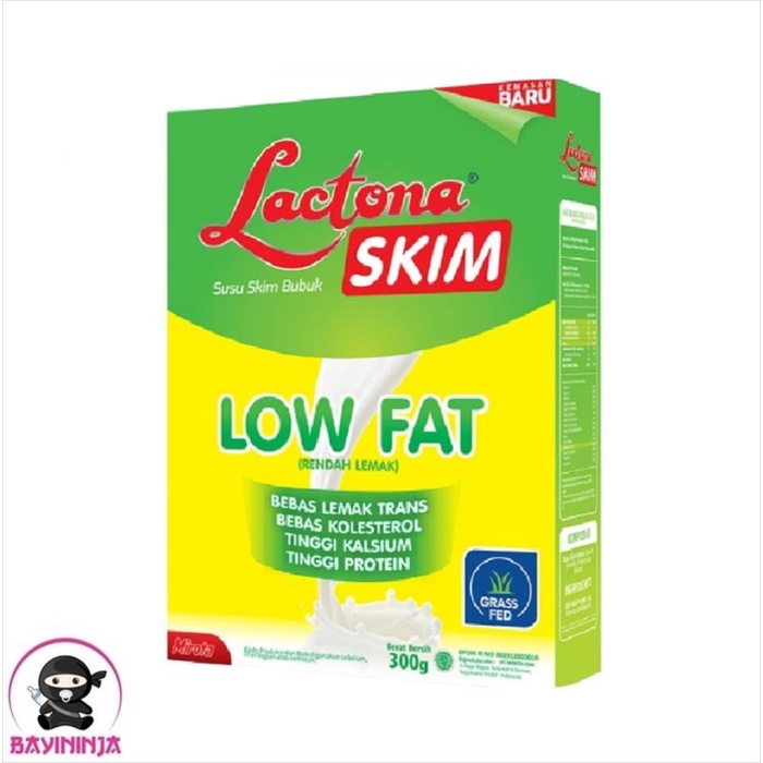 

fe20111 Lactona Skim Low Fat Susu Rendah Lemak Box 300 G Xa201As