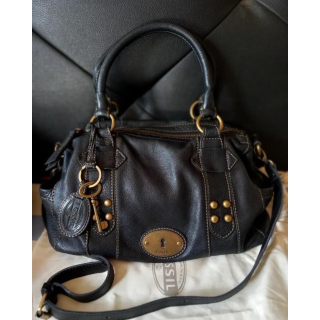 preloved tas fossil authentic madox sling