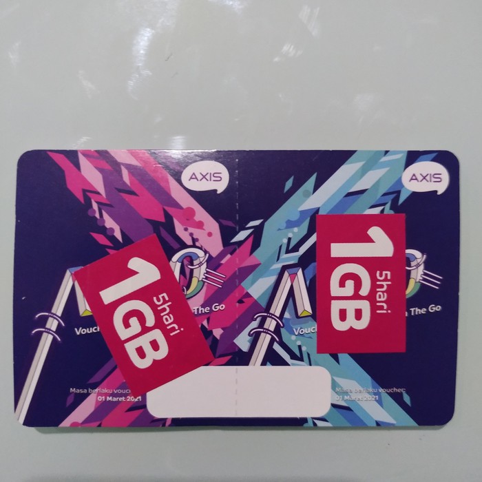 VOUCHER AXIS AIGO MINI 1GB - ( 5 HARI )/ VOUCHER AXIS 1 GB/ ( 5 Hari )
