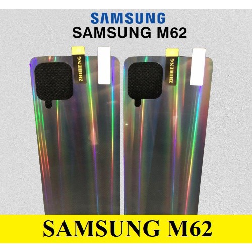 SAMSUNG M52 M62 A10S A20S A30S A50S M30S ANTI GORES BELAKANG SKIN AURORA PELANGI GARSKIN ANTI JAMUR PELINDUNG BELAKANG M52 5G