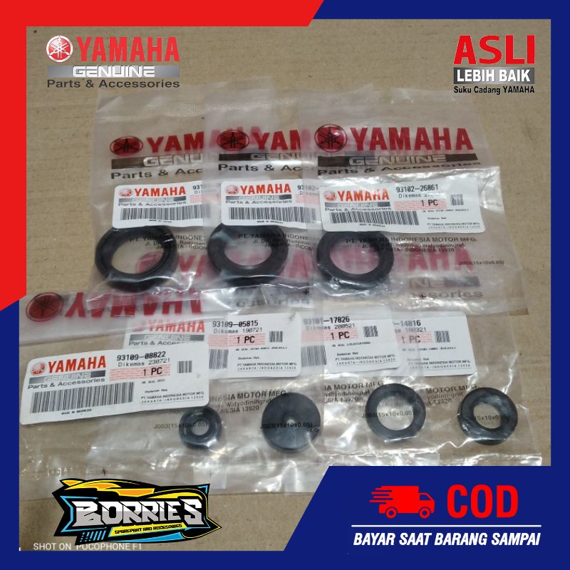 SEAL SET MESIN RX KING 7PCS ORIGINAL YGP RXKING RXK RX-KING SIL KRUK AS GIR GEAR DEPAN SELAH ENGKOL