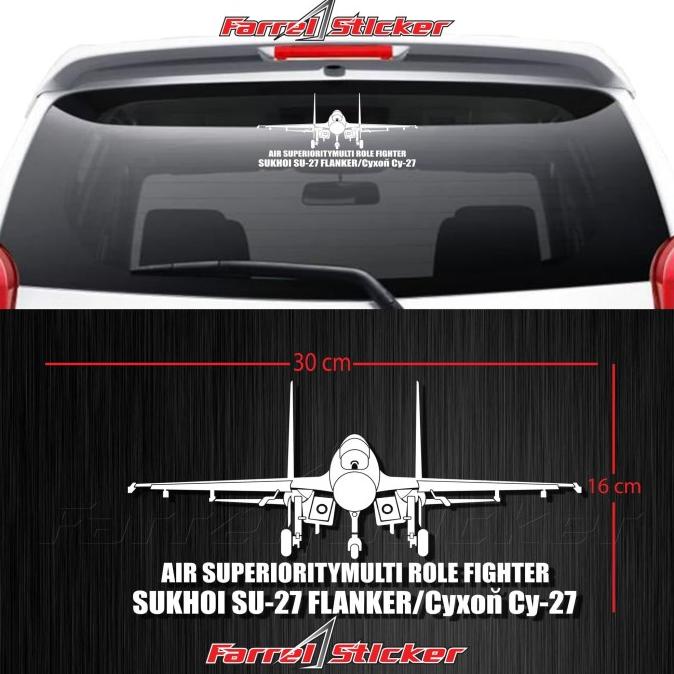 

stiker pesawat sticker sukhoi farr3l55 Kualitas Baik