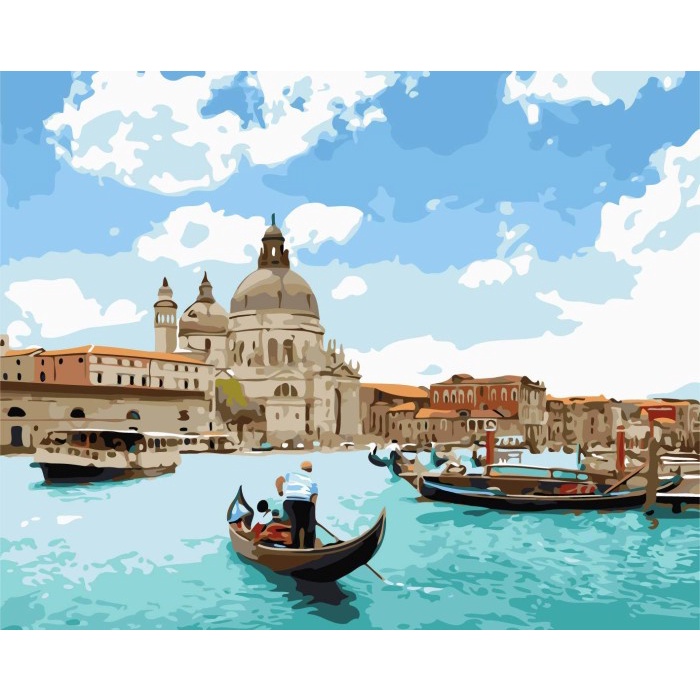 

Produk Terbaru Paint By Number - Diy Art Set Canvas - Venetian Scenery - 50 X 40 Cm