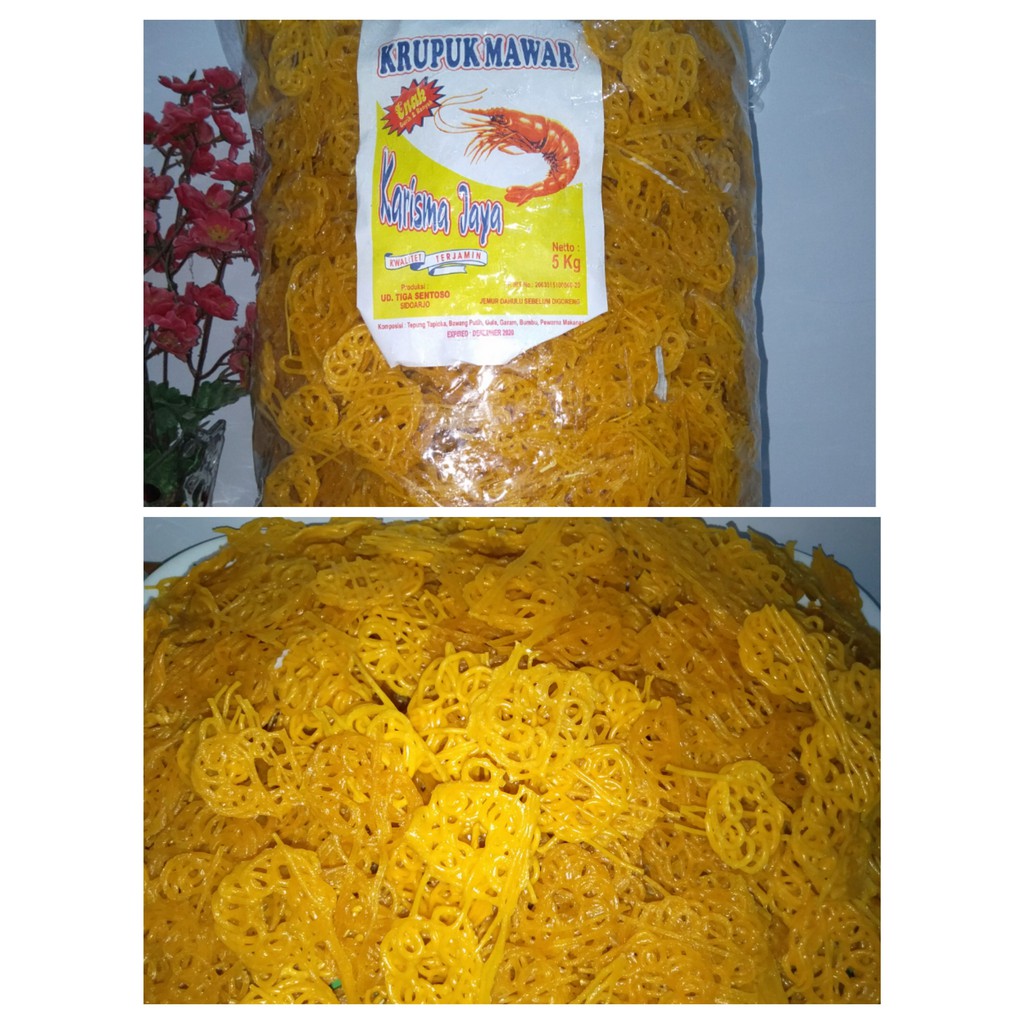 

Krupuk Mawar Kuning Cap KJ 250 gram (Repack)