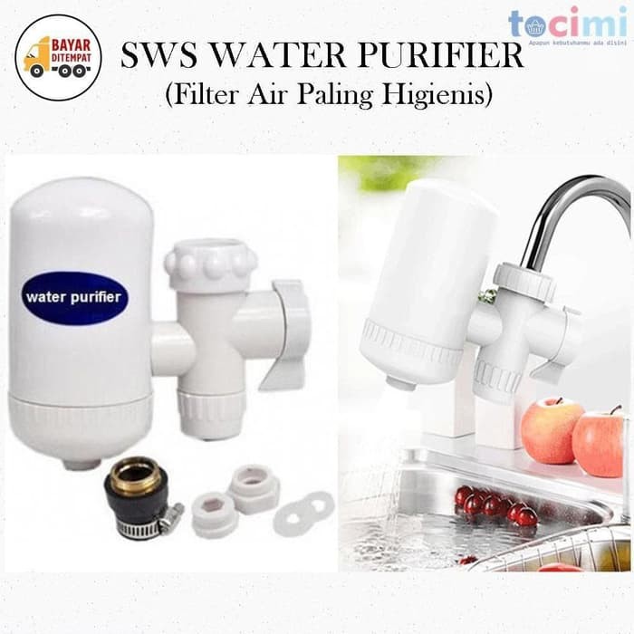 Penyaring Filter Kran Air Water Purifier Air SWS HI Tech Filter / Penjernih Air