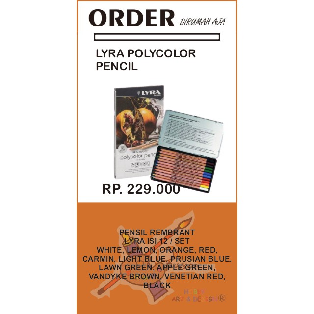 

LYRA POLYCOLOR (12 WARNA)