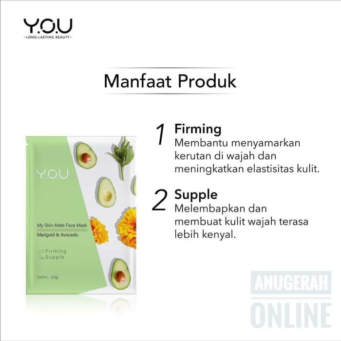 Y.O.U MY SKIN MATTE FACE Sheet Mask - 22gr
