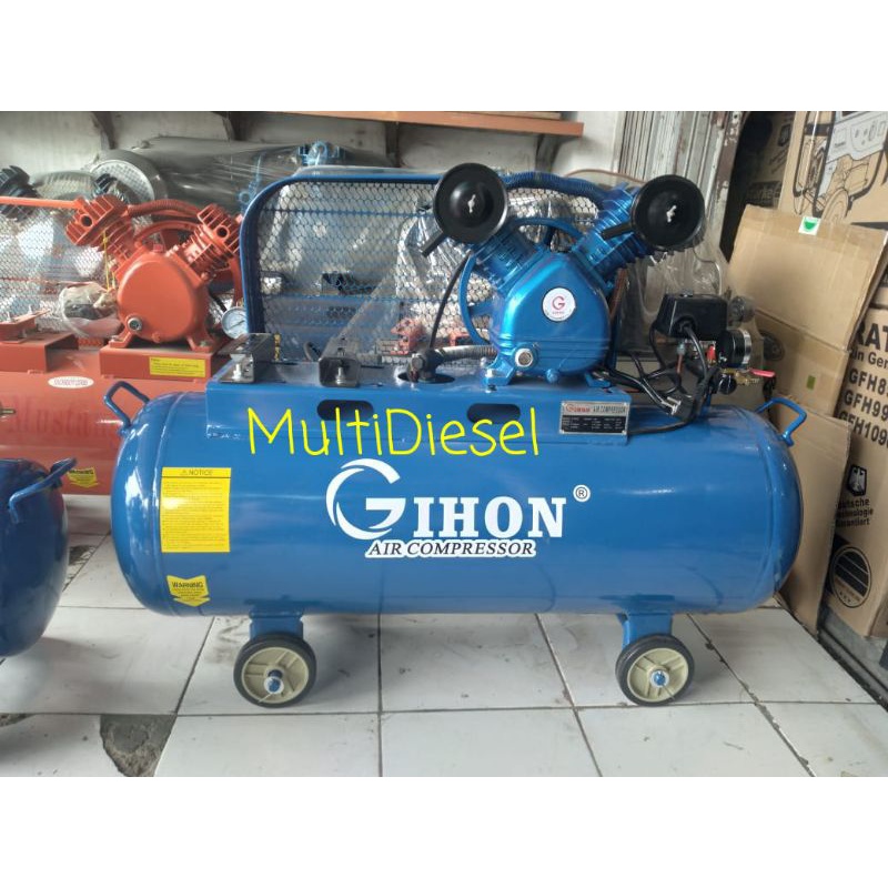Kompresor Otomatis GIHON 1Hp × Tabung Kompresor 1Hp