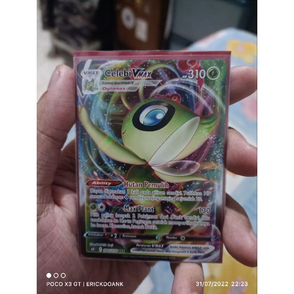 kartu pokemon bahasa Indonesia celebi vmax