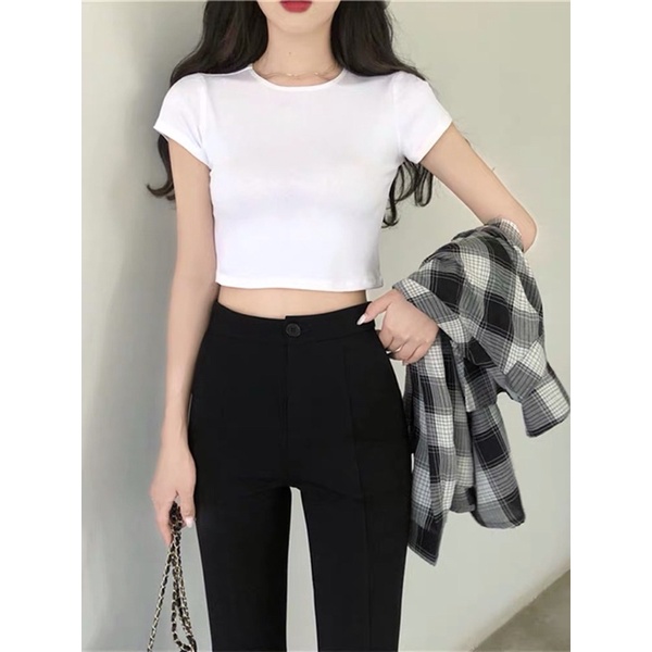 (CROPTOP) S- XL LMB BASIC CROPTOP BEST SELLER