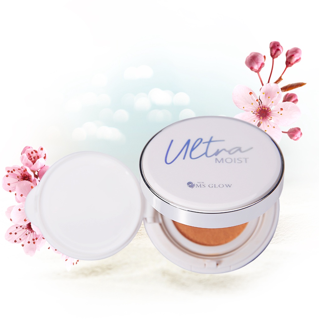 MS GLOW Ultra Moist Cushion, Cushion MS GLOW
